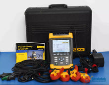 Load image into Gallery viewer, Fluke 435 Power Quality Analyzer with 400A i400 Current Probes - NIST Calibrated