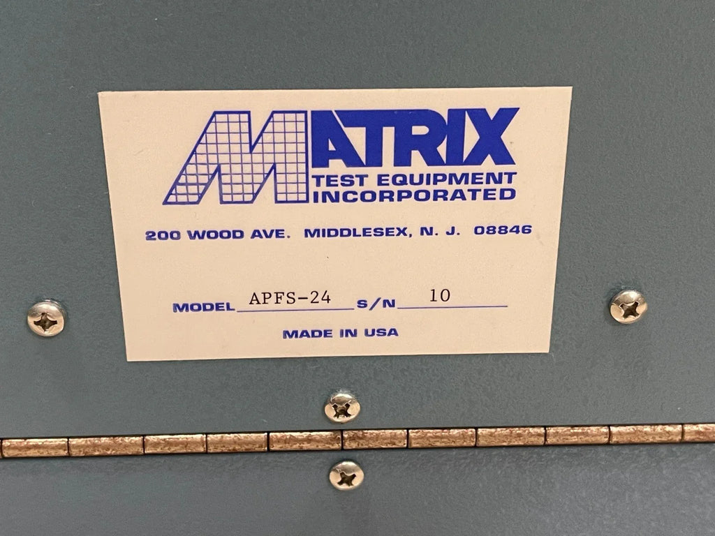 Matrix Test Equipment APFS-24/APFS-12 Precision Filter Selector - ZYYKZ Test Equipment