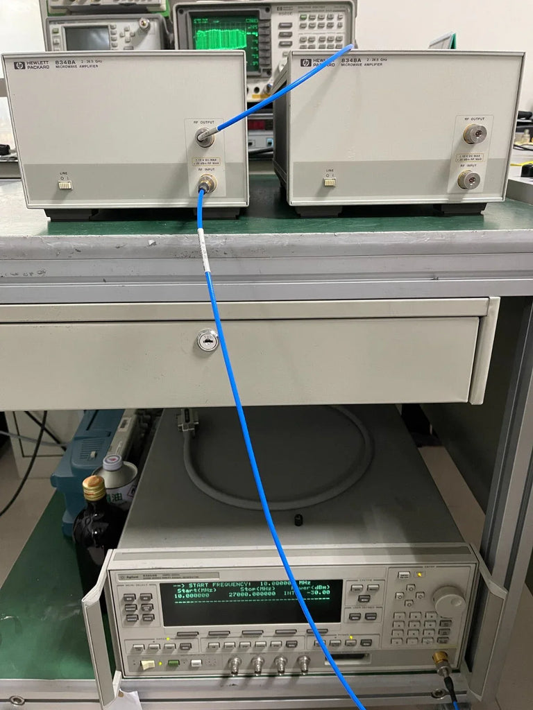 Agilent 8348A Microwave Amplifier 2-26.5 GHz High Gain RF Amplifier - ZYYKZ Test Equipment