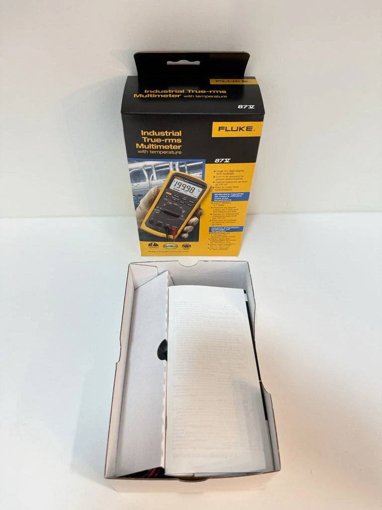 Fluke 87-V Industrial True RMS Digital Multimeter - 2024 Model - ZYYKZ Test Equipment
