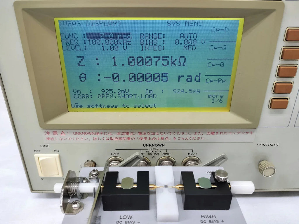 16034G Precision SMD Test Fixture for PCB Component Testing - ZYYKZ Test Equipment