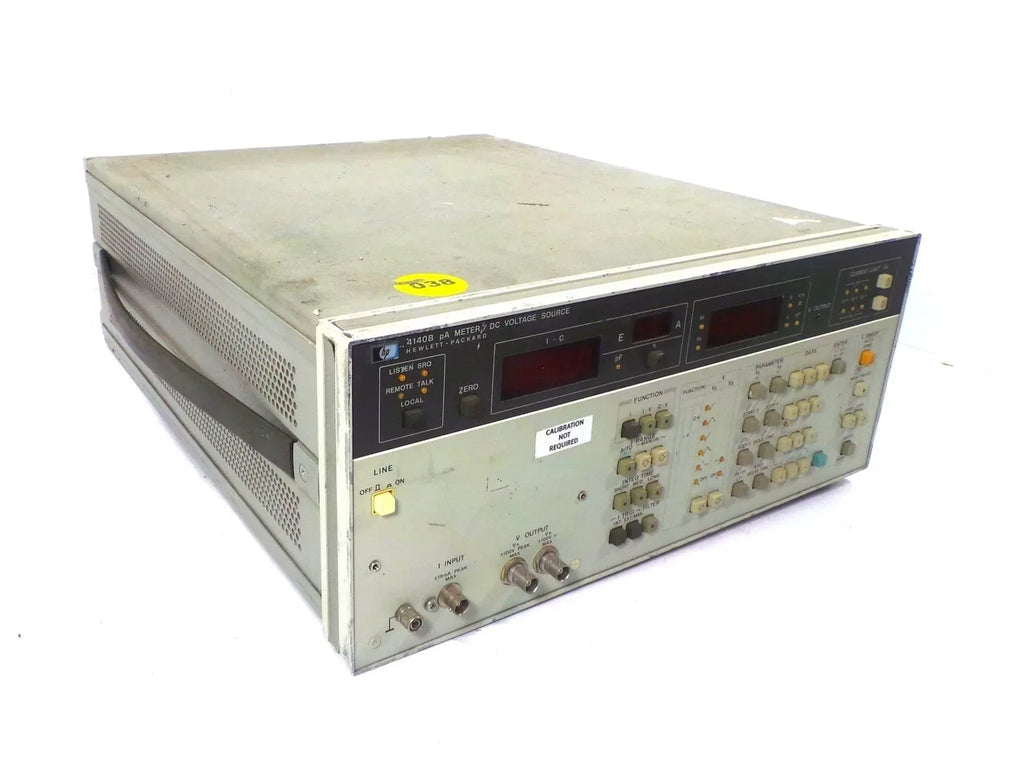 Hewlett Packard 4140B Precision DC Voltage Source and Picoammeter - ZYYKZ Test Equipment