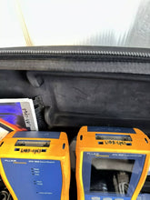 Load image into Gallery viewer, Fluke Networks DTX-1800 CableAnalyzer Cat6/Cat6a Certification Test Set with DTX-PLA002 &amp; DTX-CHA002 Accessories - ZYYKZ Test Equipment