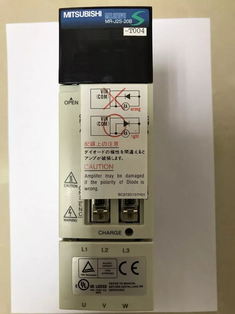 Mitsubishi MR-J2S-20B-T004 High-Performance Servo Drive - ZYYKZ Test Equipment