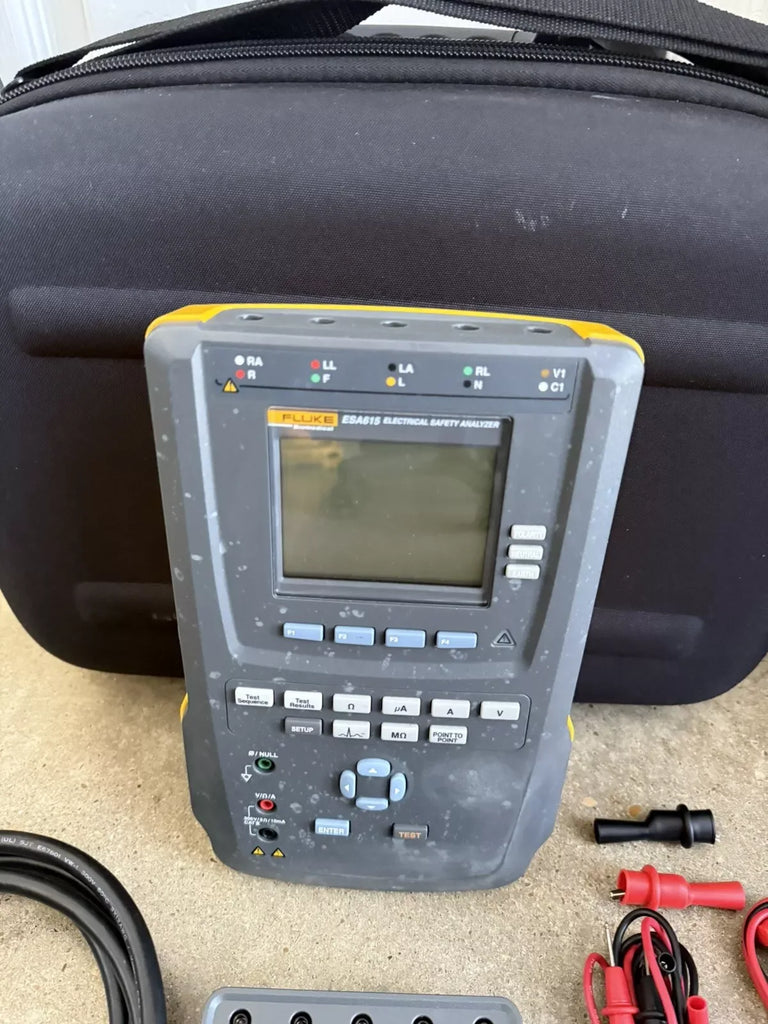 Fluke ESA615 EU Electrical Safety Analyzer 230V - Tested & Certified - ZYYKZ Test Equipment