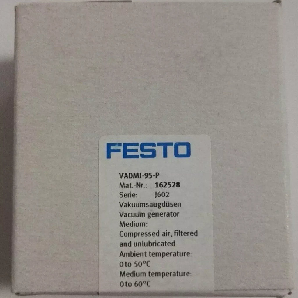 Festo VADMI-95-P 162528 Vacuum Generator – Industrial Vacuum Solution - ZYYKZ Test Equipment