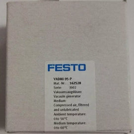 Festo VADMI-95-P 162528 Vacuum Generator – Industrial Vacuum Solution - ZYYKZ Test Equipment