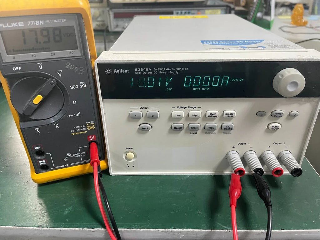 Agilent E3649A Dual Output DC Power Supply 0-20V, 0-5A - ZYYKZ Test Equipment