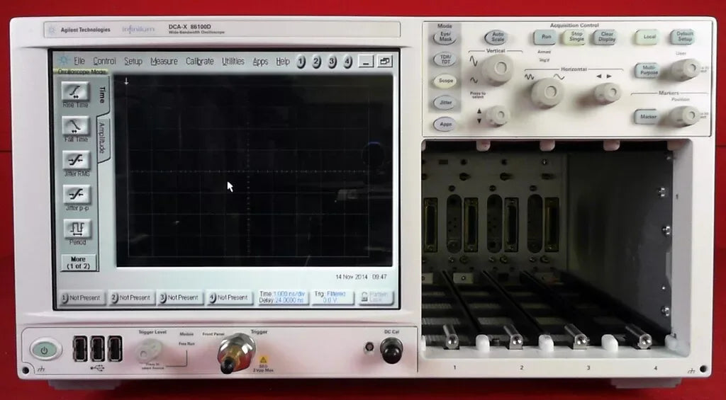 Keysight 86100D Infiniium DCA-X High-Performance Oscilloscope Mainframe - ZYYKZ Test Equipment