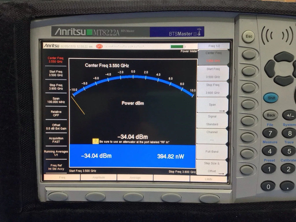 Anritsu MT8222A Master Handheld Vector Network Analyzer 100 kHz–7.1 GHz - ZYYKZ Test Equipment