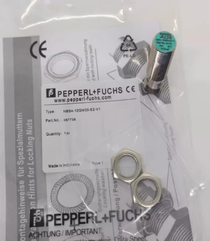 Pepperl+Fuchs NBB4-12GM30-E2-V1 Inductive Proximity Sensor, 12mm Detection Range - ZYYKZ Test Equipment