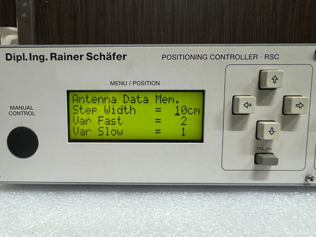 RSC Positioning Controller for EMC Measurement by Dipl. Ing. Rainer Schafer - ZYYKZ Test Equipment