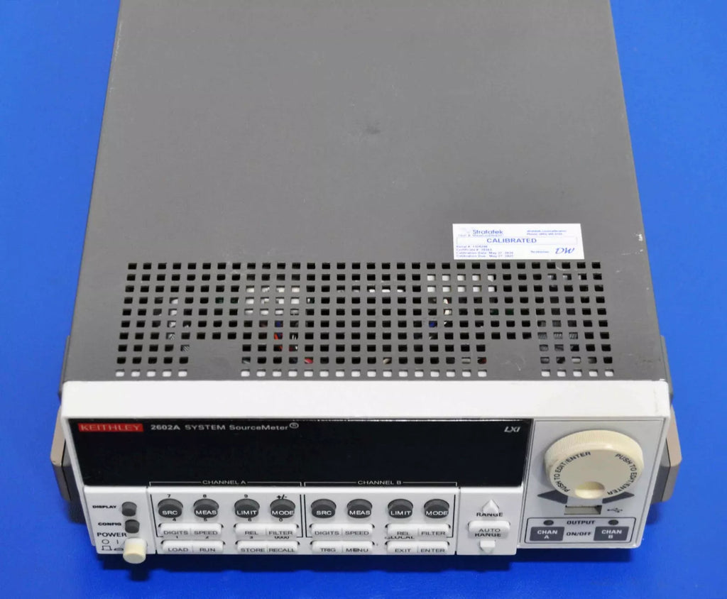 Keithley 2602A System SourceMeter 2-Channel SMU Source Measure Unit - Calibrated