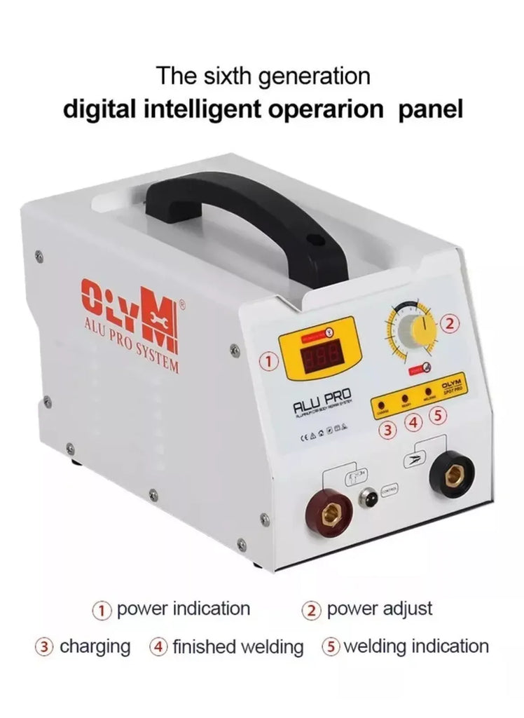 OLYM 95ES Steel & Aluminum Dent Puller Spot Welder for Auto Repair - ZYYKZ Test Equipment