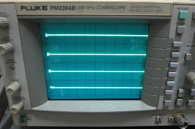 Fluke PM3394B 200MHz 4-Channel Mixed Signal Oscilloscope - ZYYKZ Test Equipment