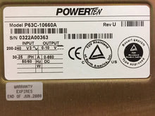 Load image into Gallery viewer, Power Ten P63C-10660A Heavy Duty DC Variable Power Supply 0-10V 0-660A - ZYYKZ Test Equipment