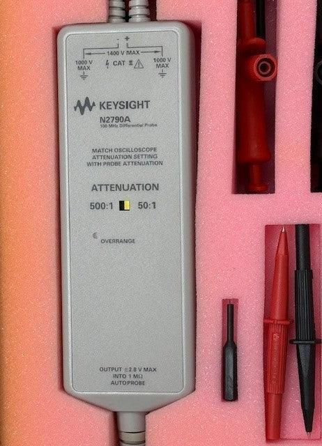 KEYSIGHT N2790A Differential Probe for High-Speed Signal Testing - ZYYKZ Test Equipment