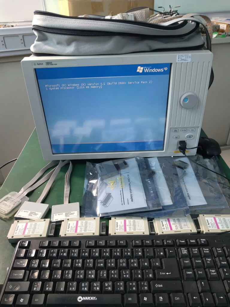 Agilent 16822A High-Performance Logic Analyzer with Options 101, 103, 111 - ZYYKZ Test Equipment