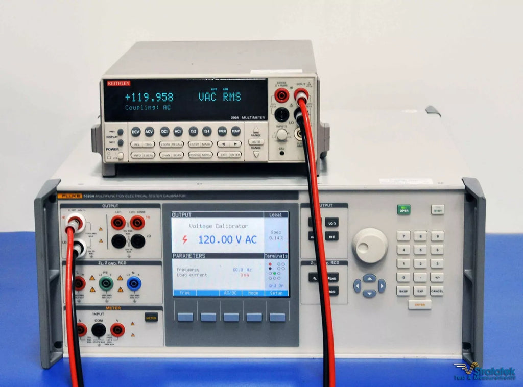 Fluke 5320A Multifunction Electrical Tester Calibrator - NIST Calibrated