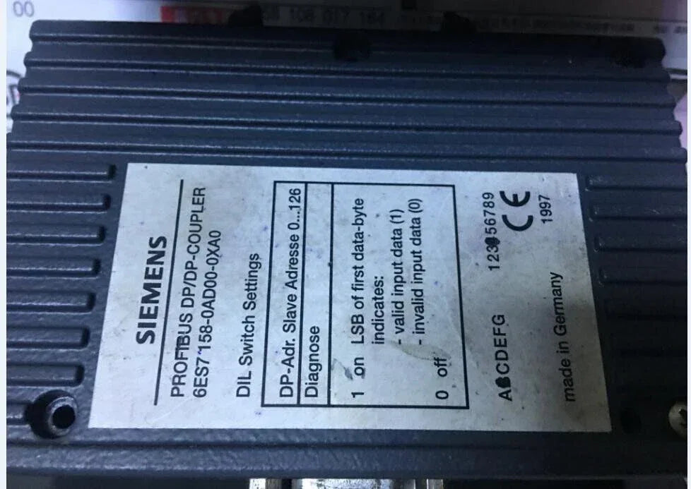 Siemens 6ES7 158-0AD00-0XA0 SIMATIC S7 Interface Module - ZYYKZ Test Equipment