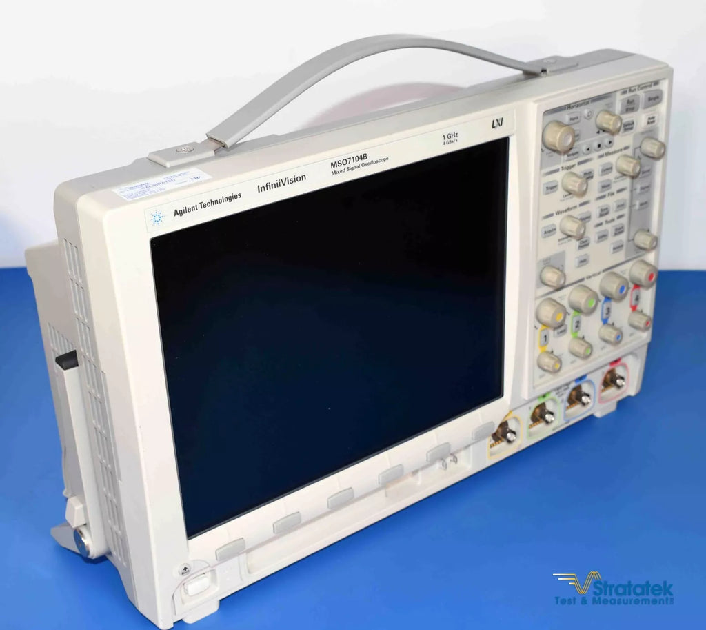 Agilent Keysight MSO7104B Mixed Signal Oscilloscope - 1.5 GHz, 6.25 GS/s, Calibrated