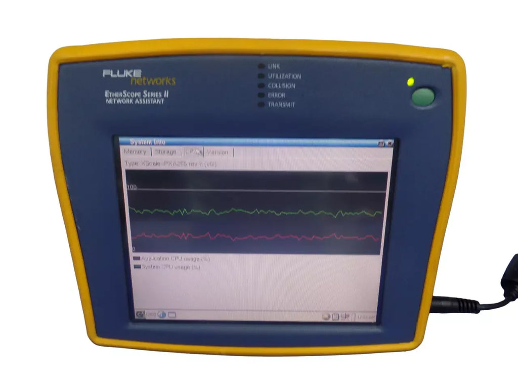Fluke Networks EtherScope Series II Portable Network Analyzer - ZYYKZ Test Equipment