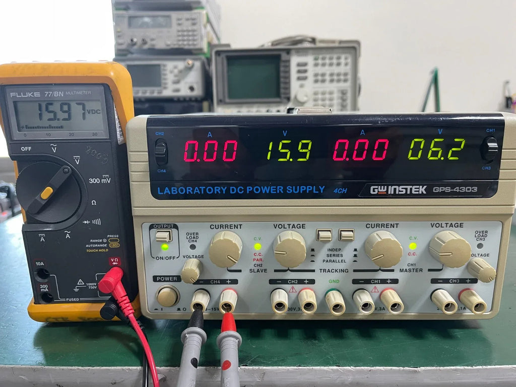 GW Instek GPS-4303 4-Channel Laboratory DC Power Supply, 30V 3A - ZYYKZ Test Equipment