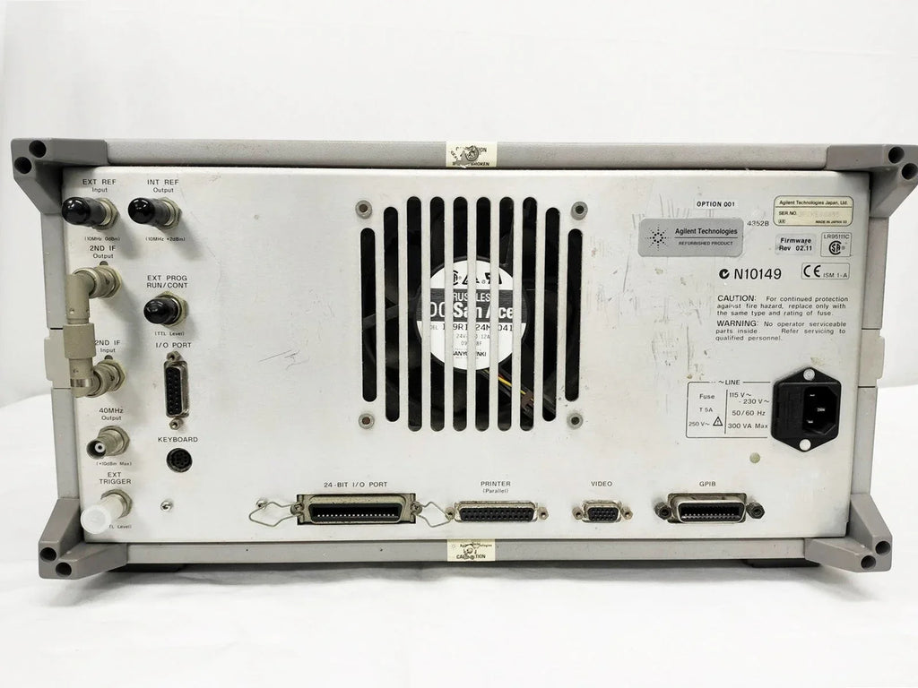 Agilent 4352B 3GHz VCO/PLL Analyzer for Frequency Control Testing - ZYYKZ Test Equipment
