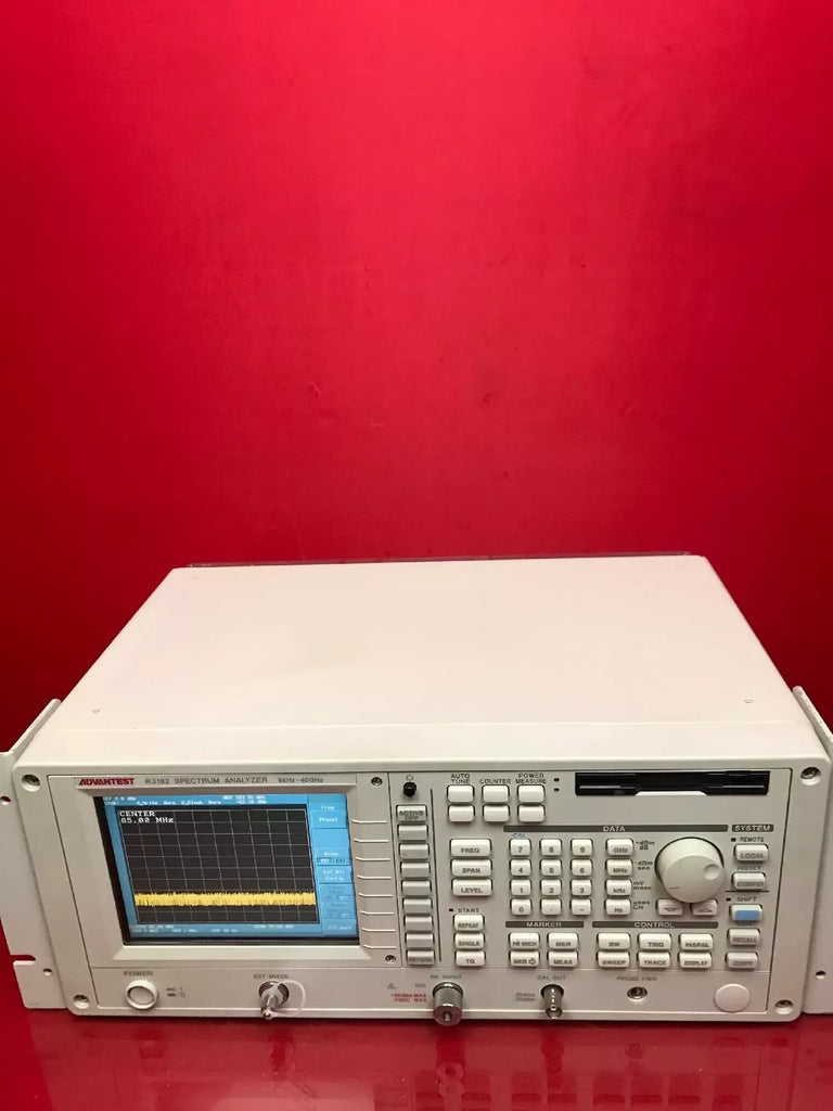Advantest R3182 Spectrum Analyzer 9 kHz to 40 GHz - ZYYKZ Test Equipment