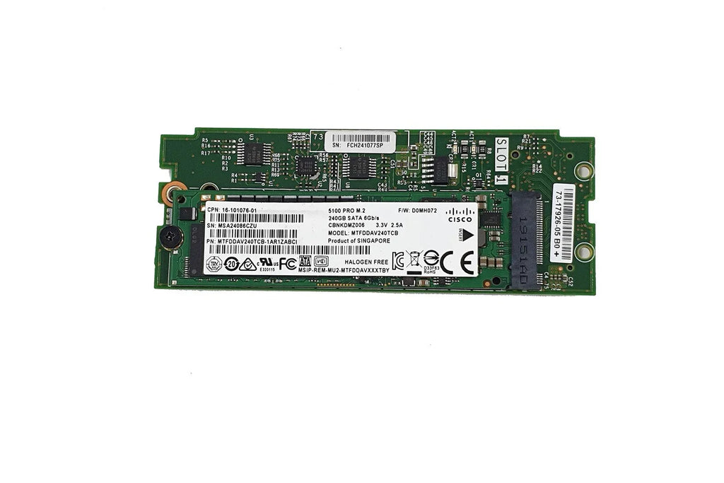 Cisco UCS-MSTOR-M2 Mini M.2 NVMe Storage Carrier Module - ZYYKZ Test Equipment