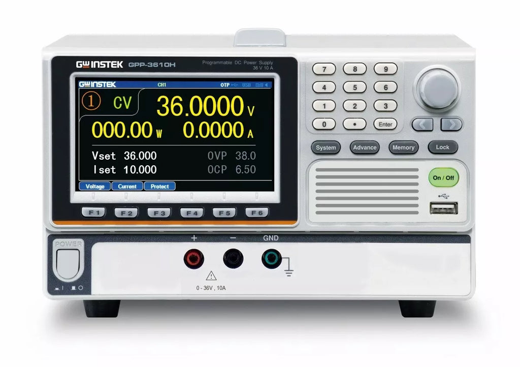 GW Instek GPP-3610H Single-Channel Programmable DC Power Supply