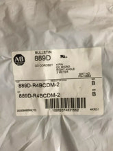 Load image into Gallery viewer, Allen Bradley 889D-R4BCDM-2 4-Pin DC Micro Right Angle Quick Disconnect Cordset 2M - ZYYKZ Test Equipment
