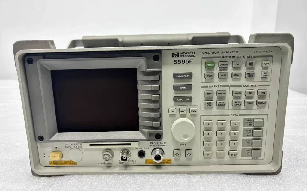 Keysight Agilent HP 8595E Portable Spectrum Analyzer 9 kHz to 6.5 GHz - ZYYKZ Test Equipment