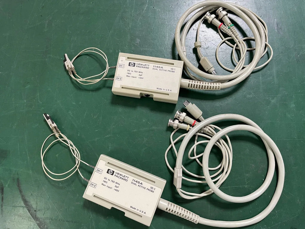 HP Agilent 1145A 2-Channel 750MHz High-Performance Active Probe - ZYYKZ Test Equipment