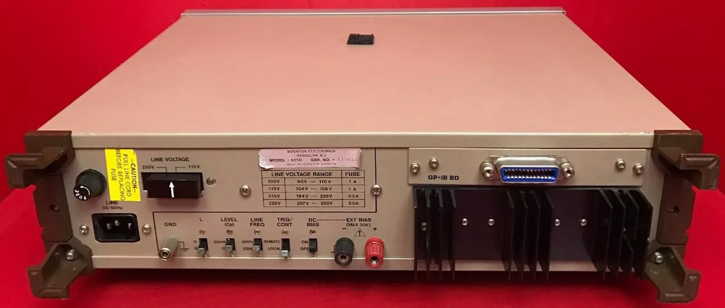 Boonton 5110 LCR Meter Precision Impedance Analyzer - ZYYKZ Test Equipment