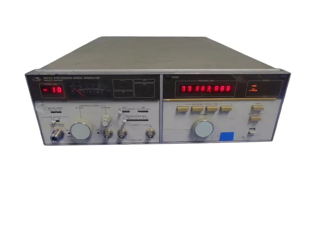 HP 8672A Synthesized Signal Generator 2-18 GHz - ZYYKZ Test Equipment