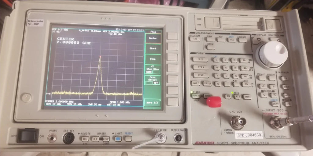 Advantest R3272 26.5 GHz High-Performance Spectrum Analyzer - ZYYKZ Test Equipment