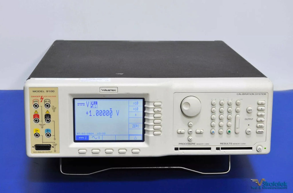 Wavetek Fluke 9100 Multifunction Calibration System - Calibrated Data