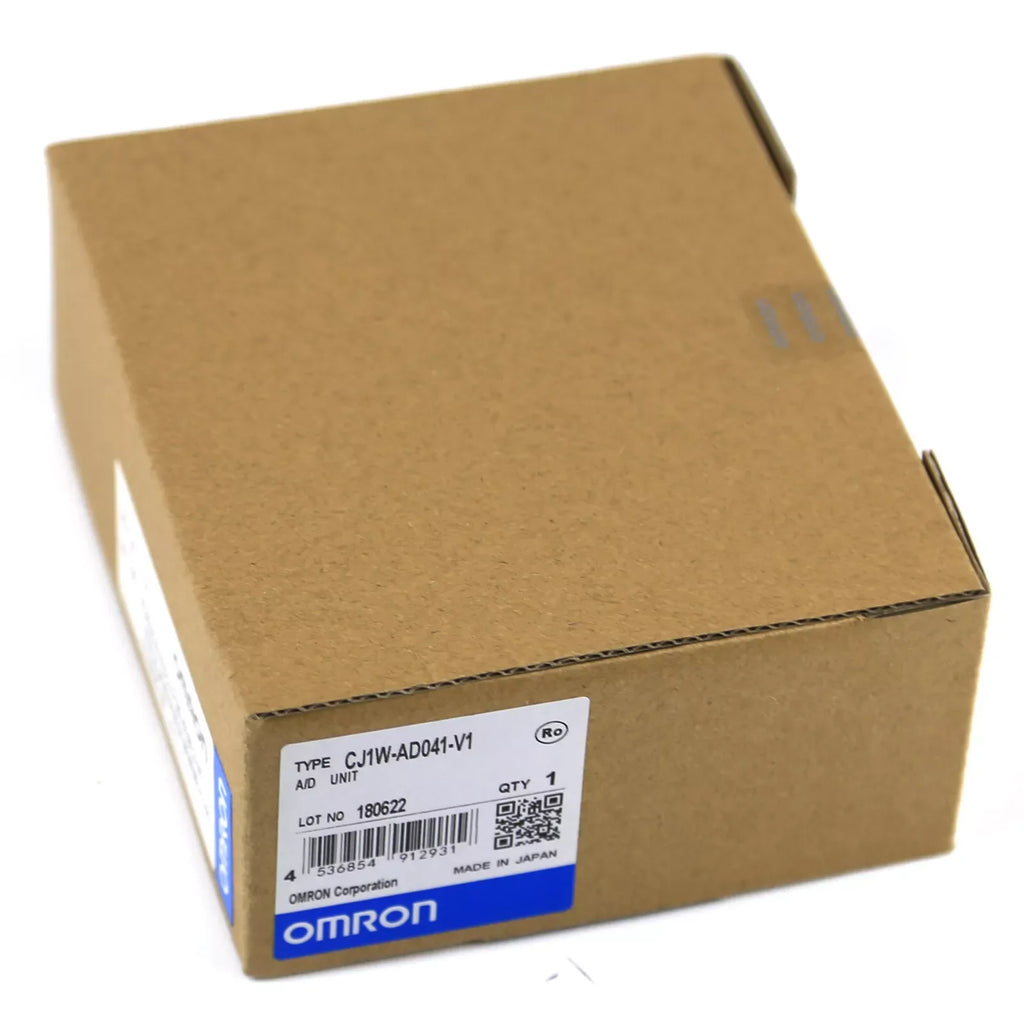 OMRON CJ1W-AD041-V1 PLC Analog Input Module, 4-Channel, 12-Bit Resolution - ZYYKZ Test Equipment