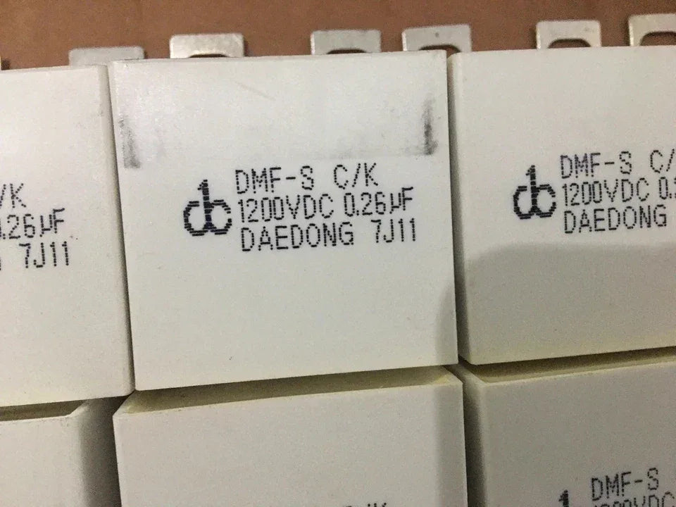 DAEDONG DMF-S 0.26uF 1200VDC High-Voltage Film Capacitor - ZYYKZ Test Equipment