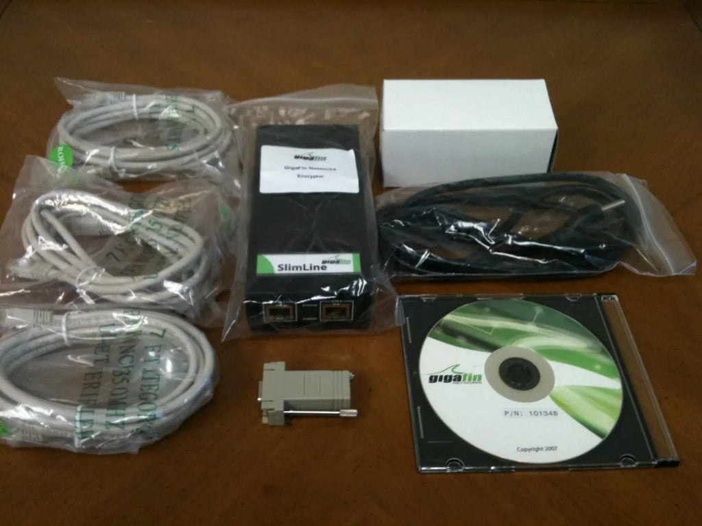 Mistletoe Gigafin SL2001 SlimLine High-Security Data Encryptor - ZYYKZ Test Equipment