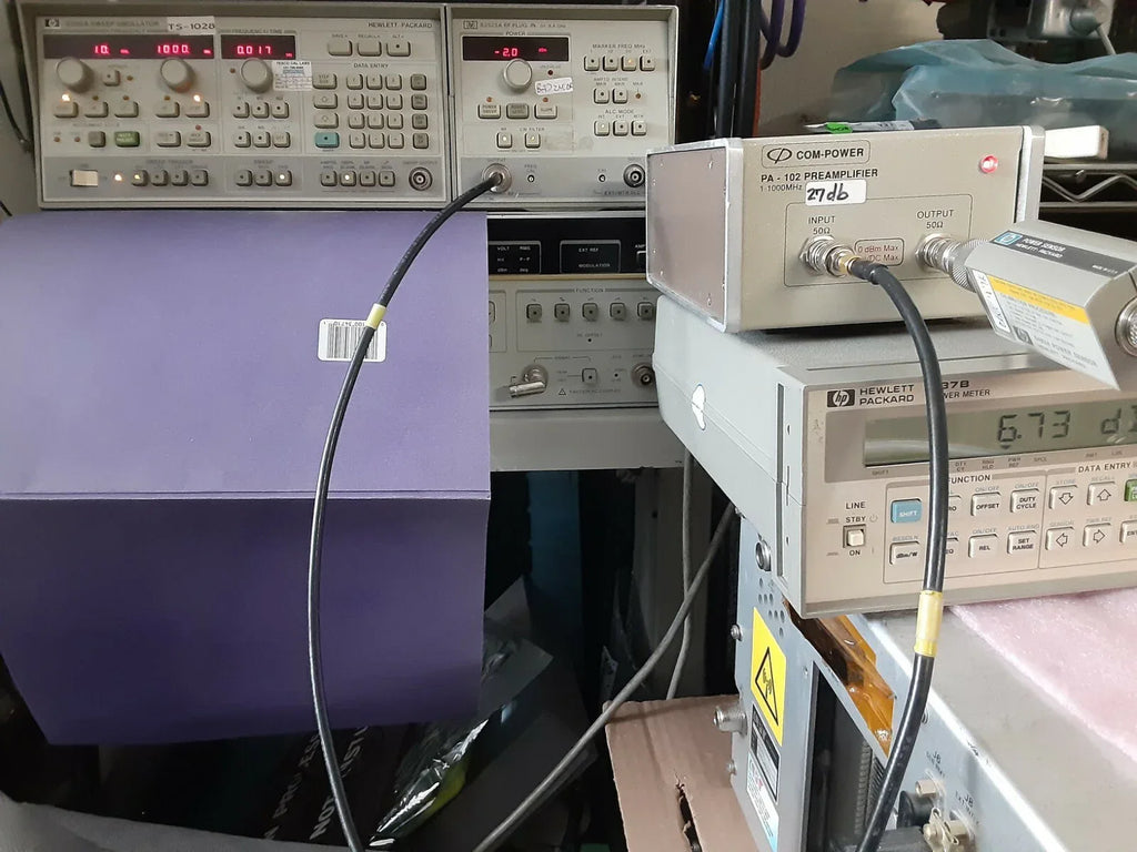 High Gain RF Preamplifier 1 MHz to 1000 GHz | 32 dB Gain - ZYYKZ Test Equipment