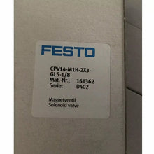 Load image into Gallery viewer, Festo CPV14-M1H-2X3-GLS-1/8 161362 Pneumatic Solenoid Valve - ZYYKZ Test Equipment