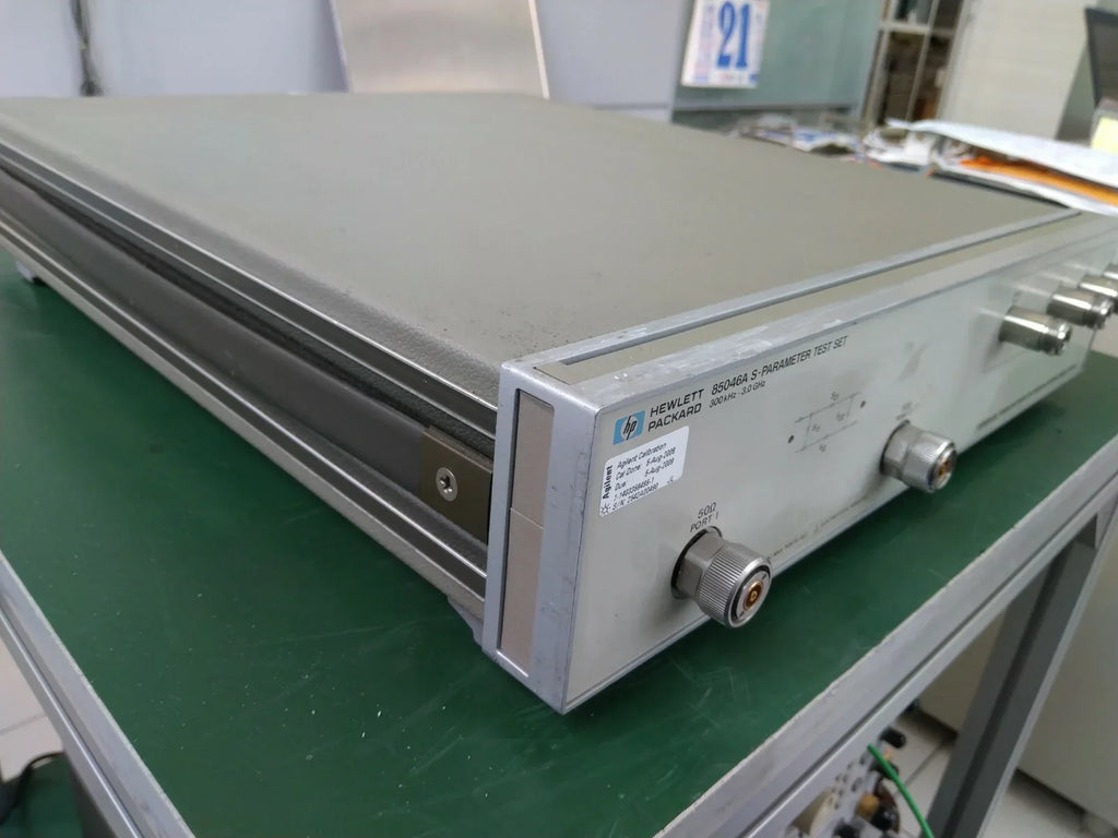 HP Agilent 85046A S-Parameter Test Set 300 kHz - 3 GHz - ZYYKZ Test Equipment