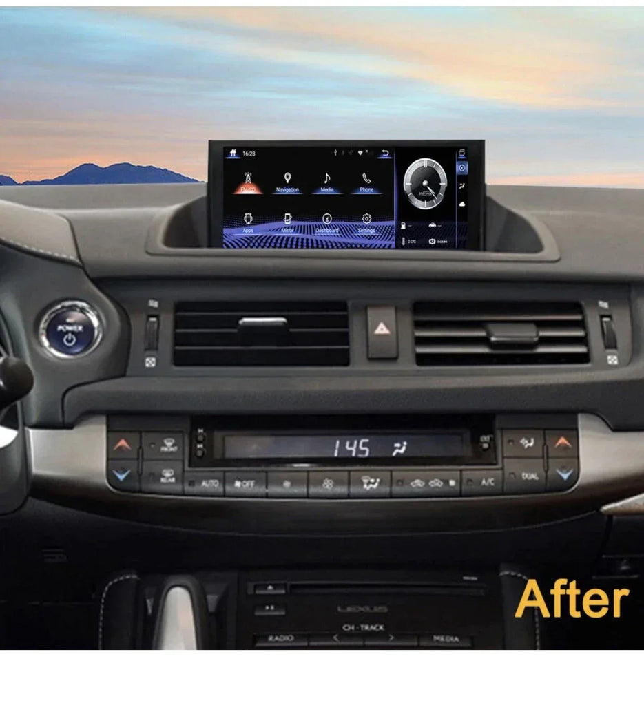 Lexus CT200 2011-2018 High Version 8.8-Inch Android 9.0 GPS Navigation System - ZYYKZ Test Equipment