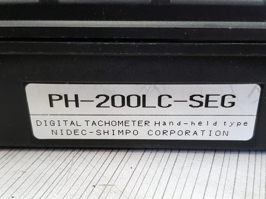SHIMPO PH-200L Laser Digital Tachometer with High Precision Measurement - ZYYKZ Test Equipment