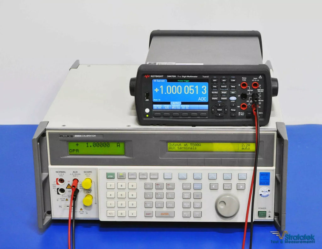 Keysight 34470A 7.5 Digit Multimeter - NIST Calibrated Truevolt DMM