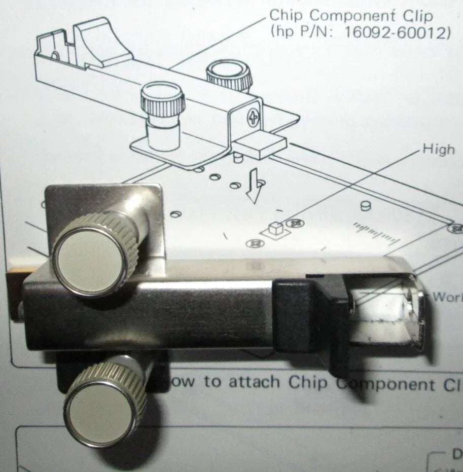 HP 16092-60612 Spring Clip Test Fixture Component Clip for 16092A - ZYYKZ Test Equipment