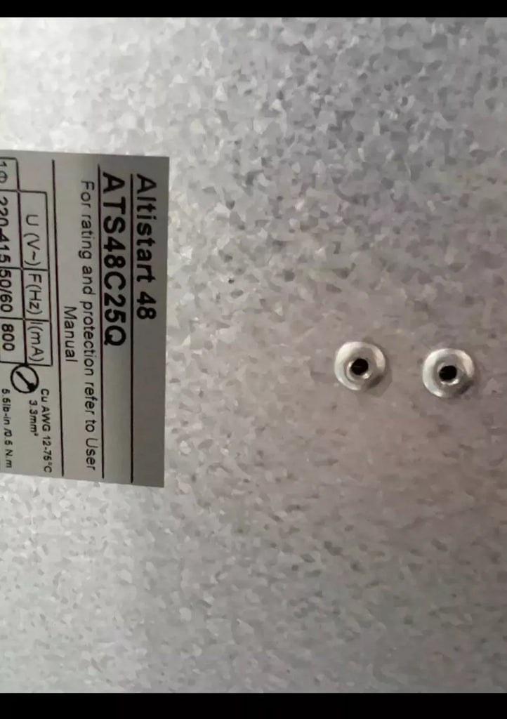 ATS48C25Q Advanced Soft Starter for Industrial Motors - 25A, 480V - ZYYKZ Test Equipment