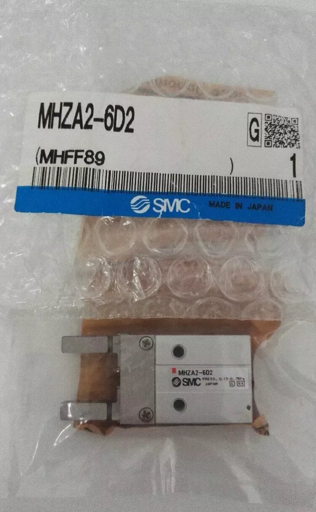 SMC MHZA2-6D2 Pneumatic Finger Gripper - Precision Robotic End Effector - ZYYKZ Test Equipment